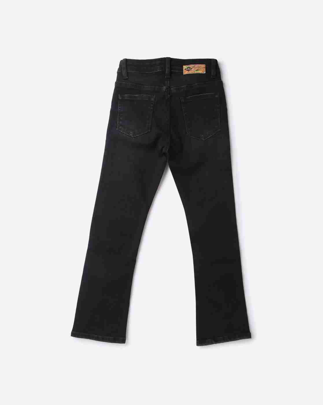 Lee Cooper | Girls Mid-Rise Straight Fit Jeans|1