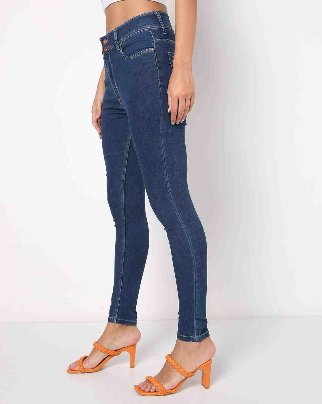 Lee Cooper | Women High-Rise Slim Fit Jeans|1