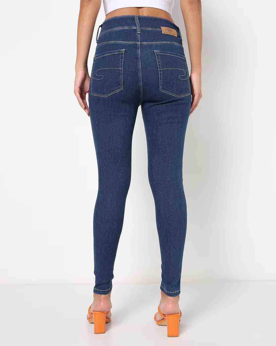 Lee Cooper | Women High-Rise Slim Fit Jeans|2