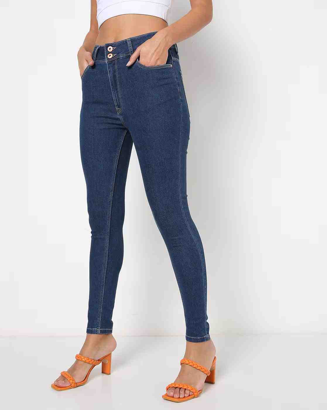 Lee Cooper | Women High-Rise Slim Fit Jeans|3