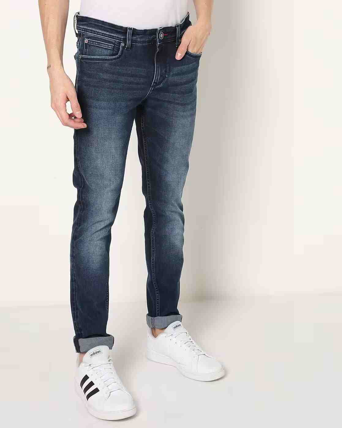 Lee Cooper | Lightly Washed Slim Fit Jeans|0
