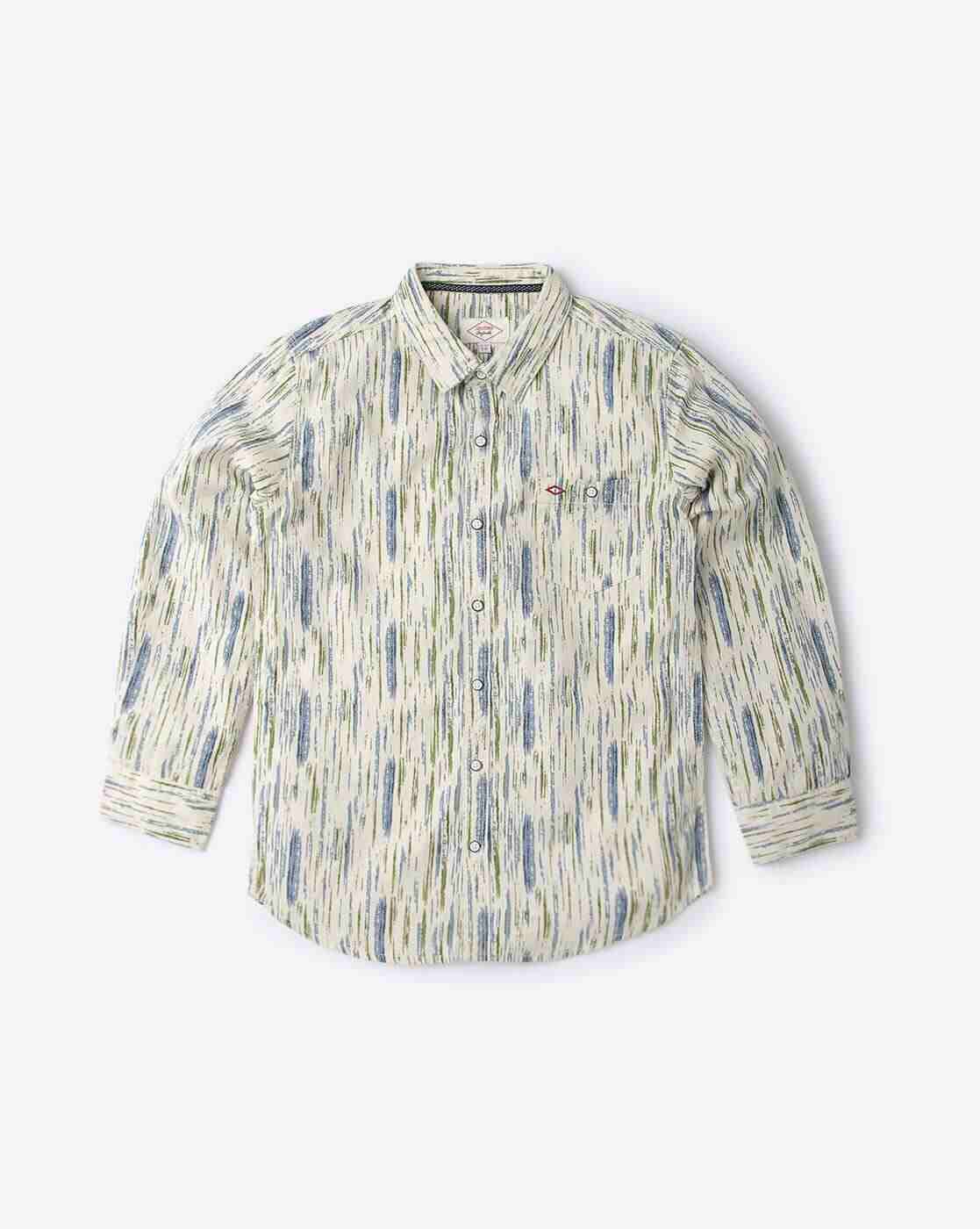 Lee Cooper | Printed Slim Fit Shirt|1