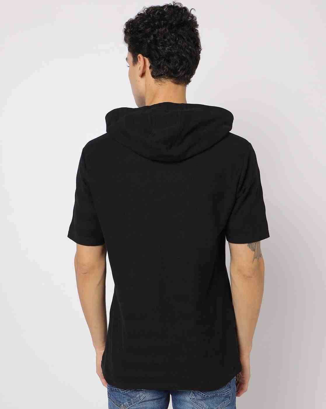 Lee Cooper | Regular Fit Striped Hooded T-Shirt|1