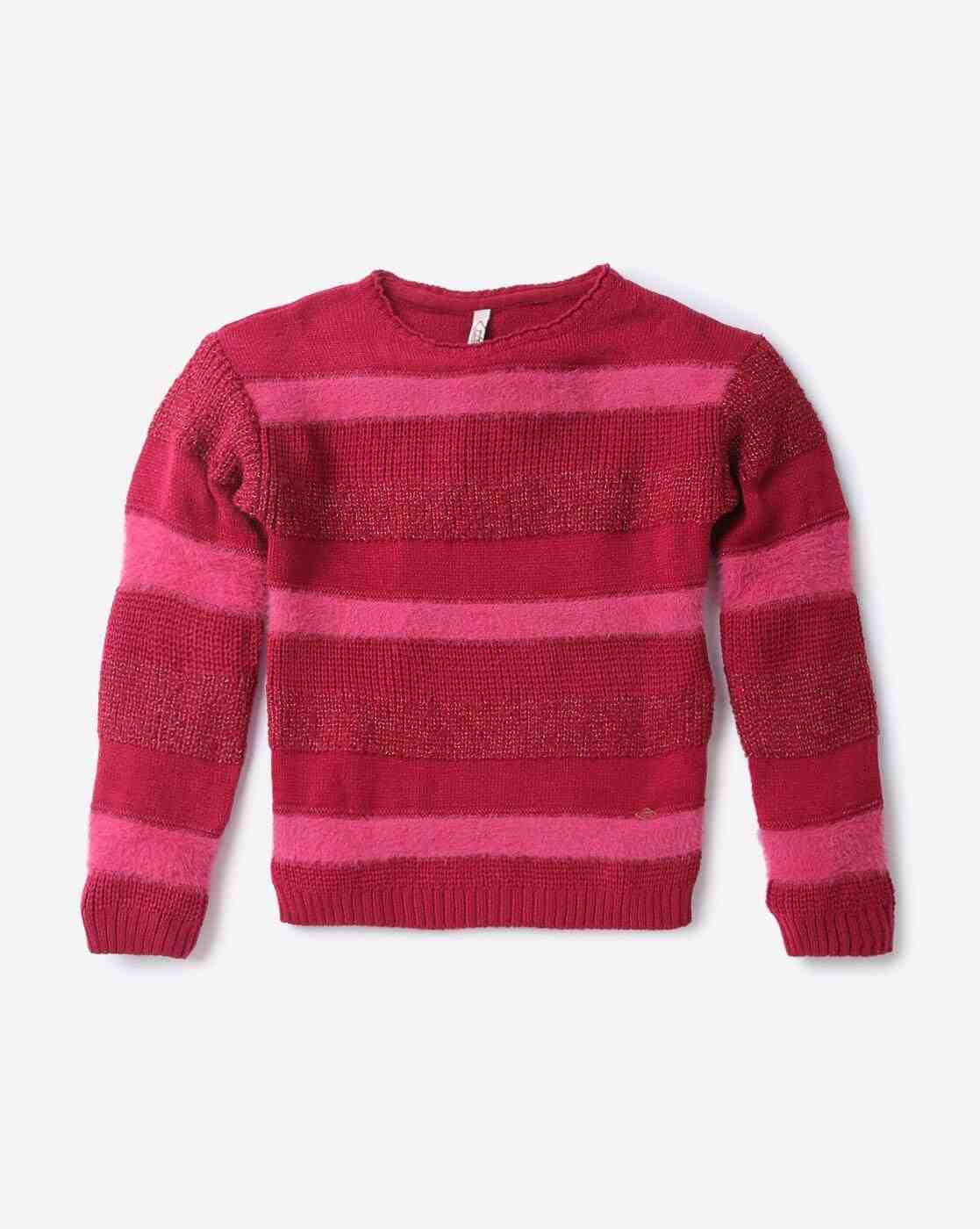 Lee Cooper | Striped Crew-Neck Pullover|1