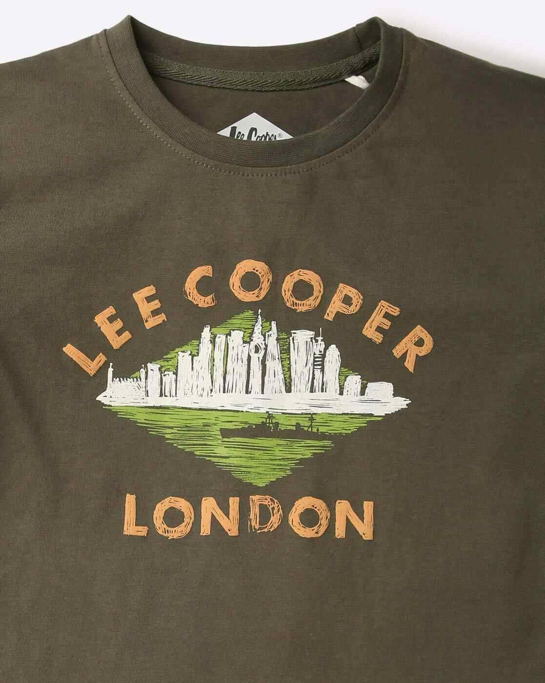Lee Cooper | Printed Crew-Neck T-Shirt|2