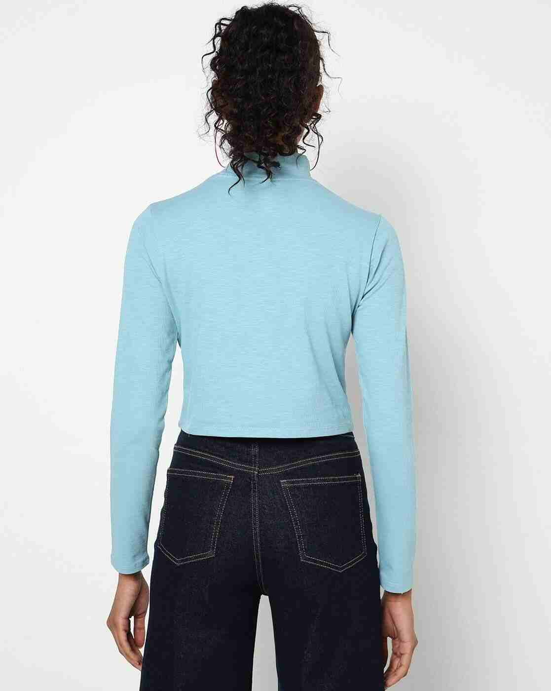 Lee Cooper | Heathered High-Neck T-shirt|1