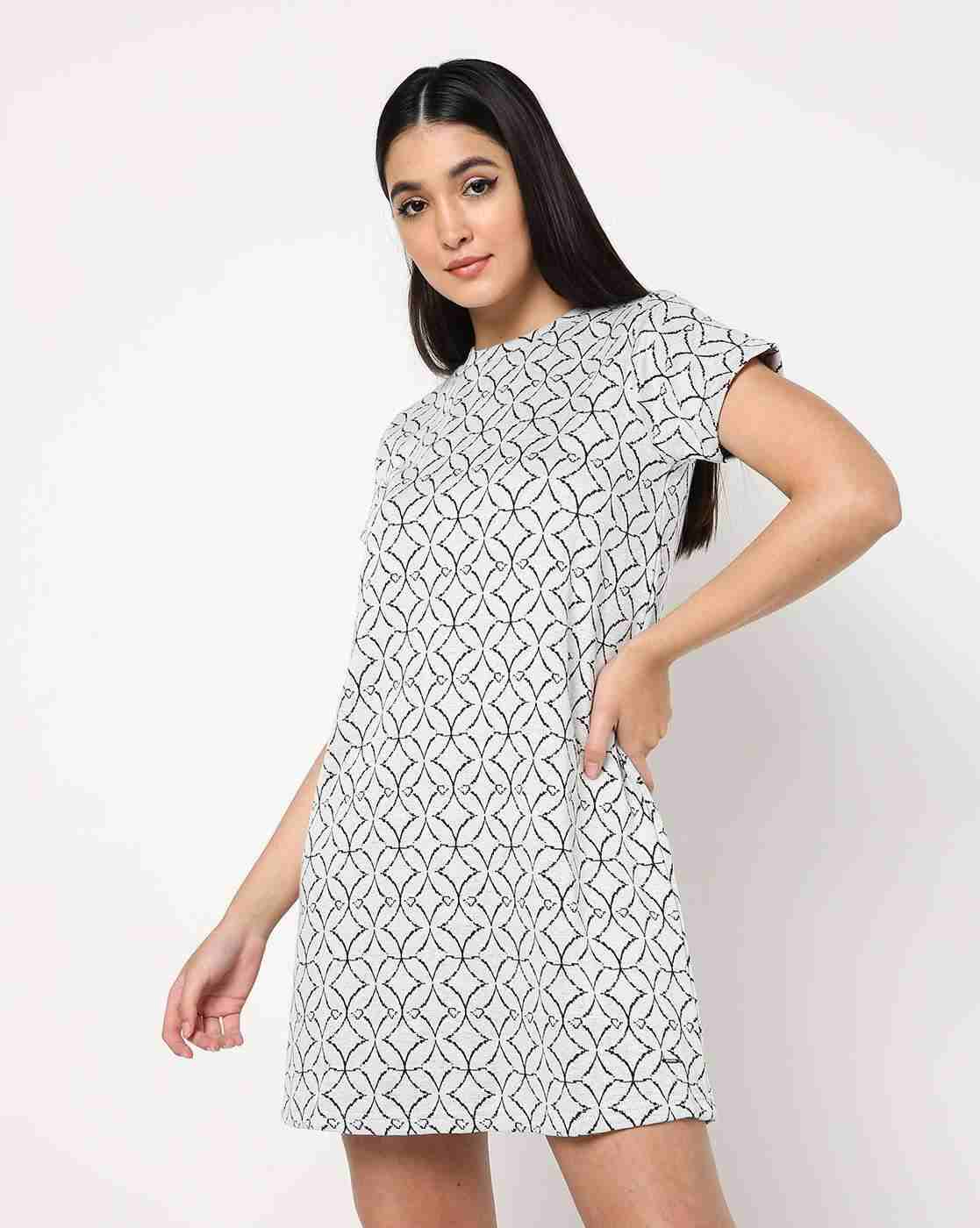 Lee Cooper | Geometric Print Shift Dress|0