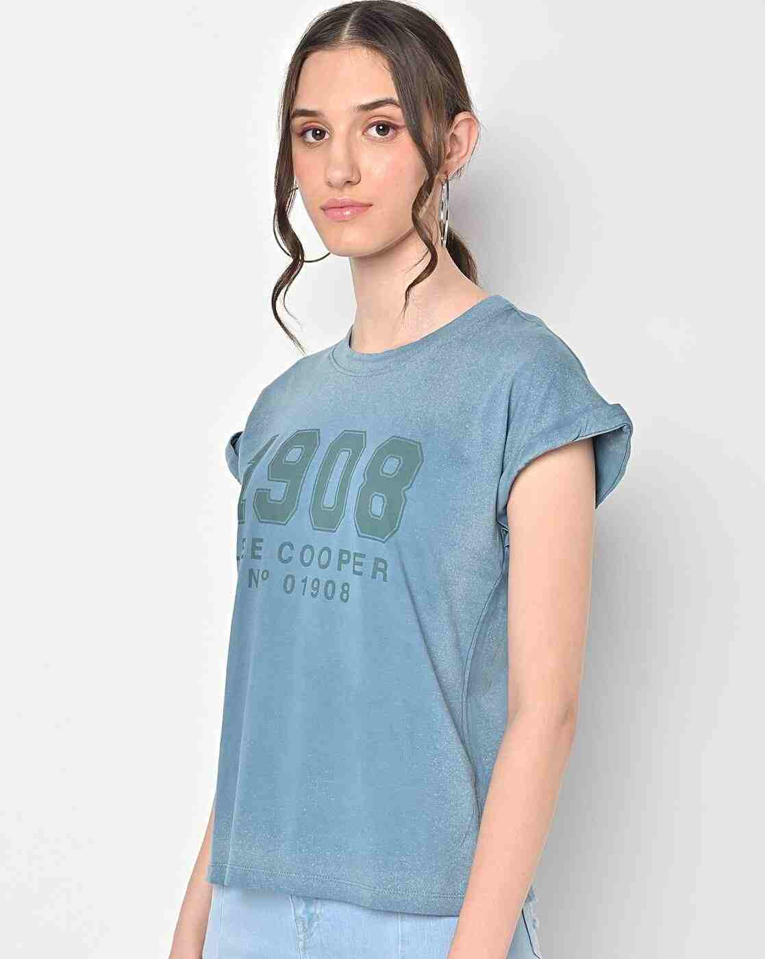 Lee Cooper | Brand Print Crew-Neck T-Shirt|1