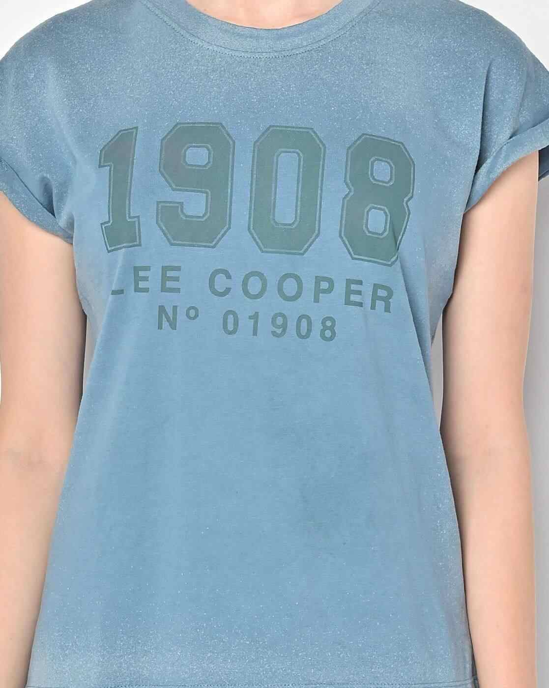 Lee Cooper | Brand Print Crew-Neck T-Shirt|3