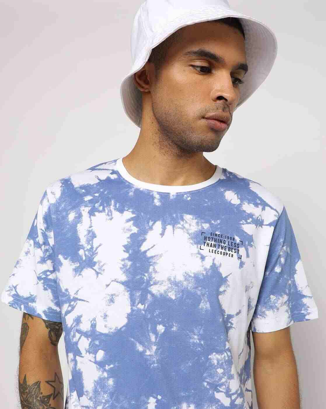 Lee Cooper | Regular Fit Tie & Dye Crew-Neck T-Shirt|0
