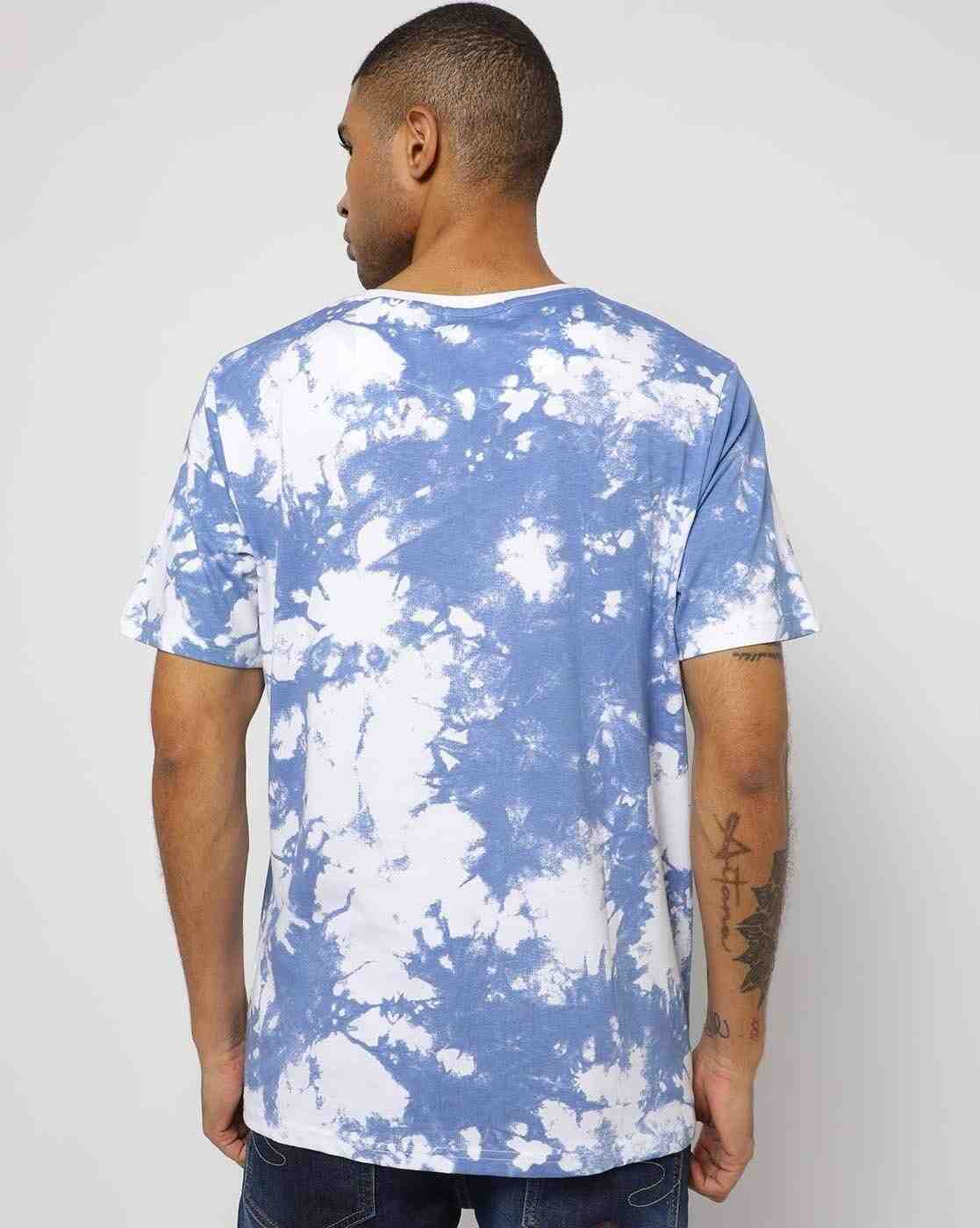 Lee Cooper | Regular Fit Tie & Dye Crew-Neck T-Shirt|1