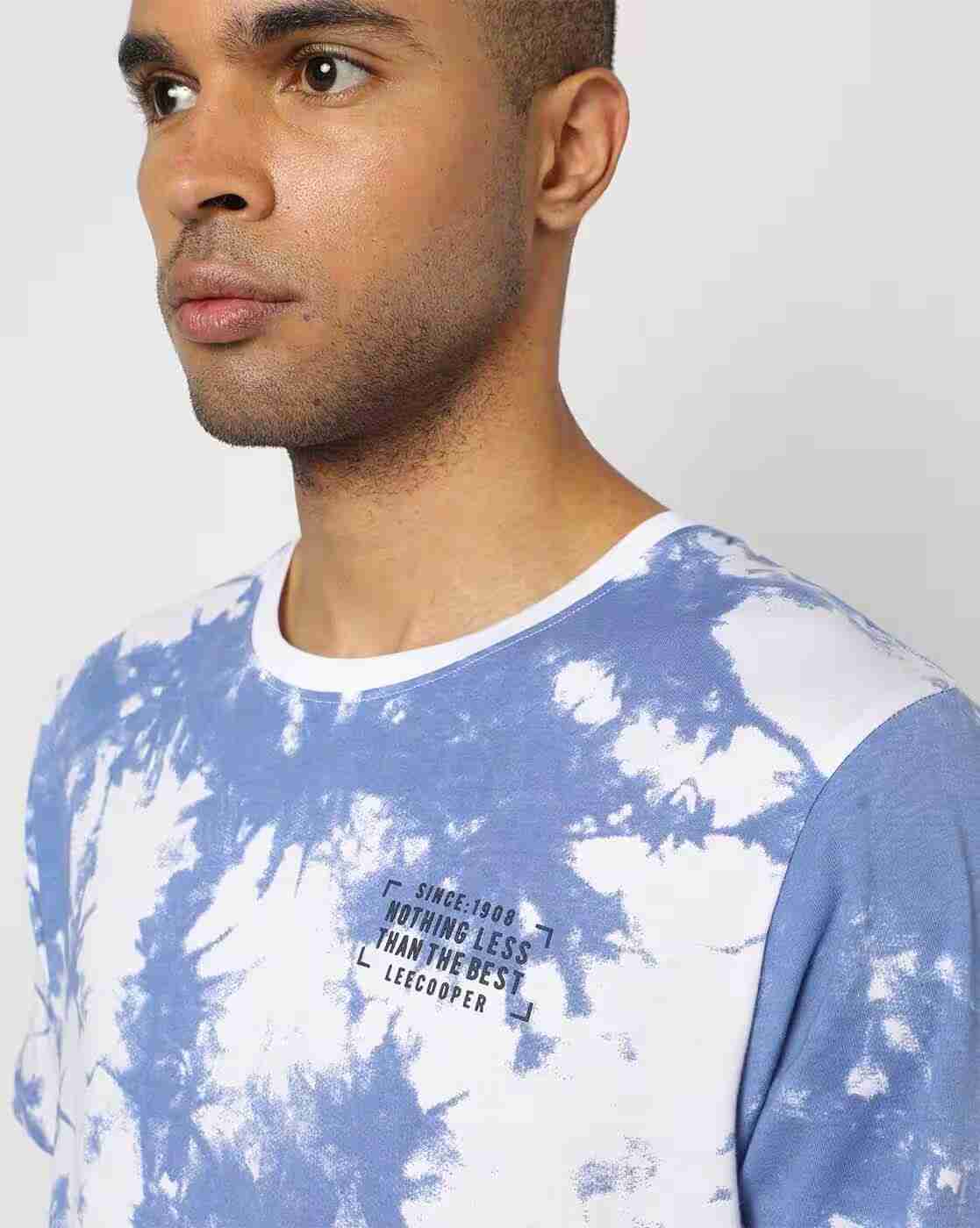 Lee Cooper | Regular Fit Tie & Dye Crew-Neck T-Shirt|3