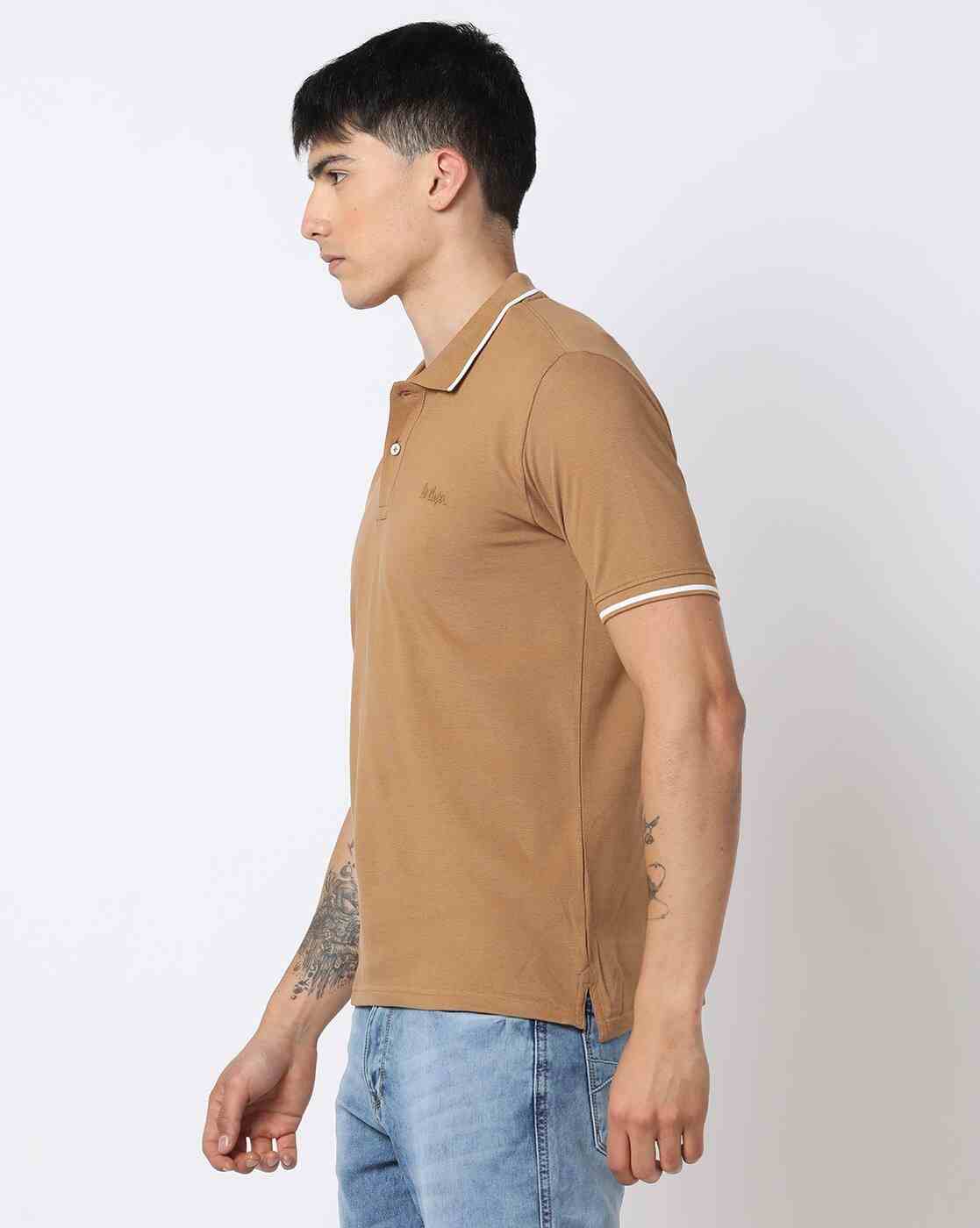 Lee Cooper | Regular Fit Polo T-Shirt with Contrast Tipping|1