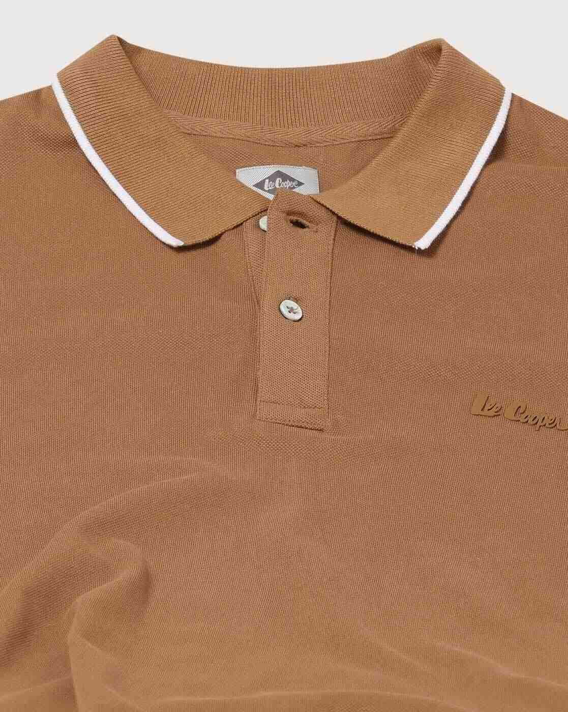 Lee Cooper | Regular Fit Polo T-Shirt with Contrast Tipping|4