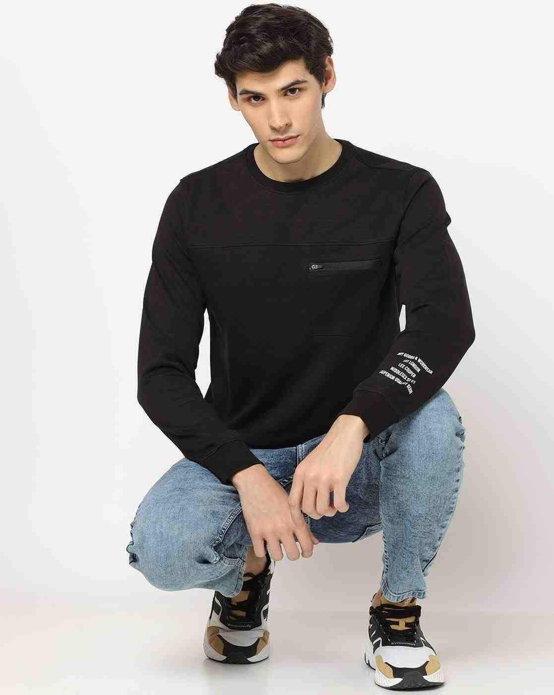 Lee Cooper | Regular Fit Sweatshirt with Ribbed Hem|0