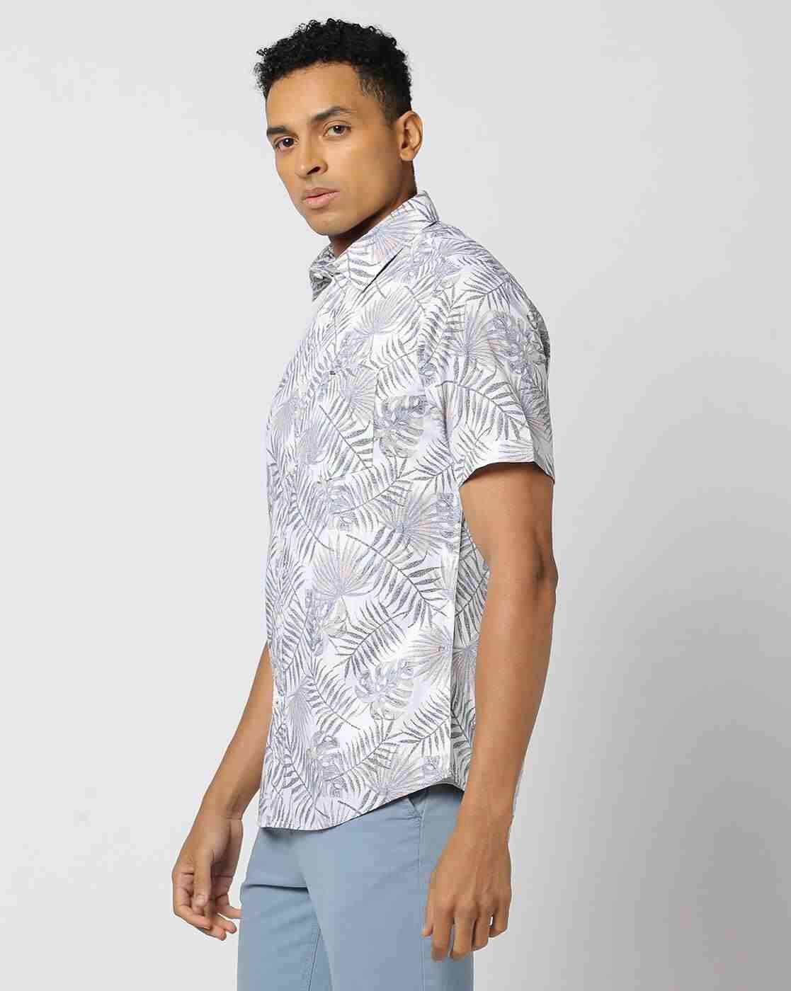 Lee Cooper | Men Tropical Print Regular Fit Shirt|1