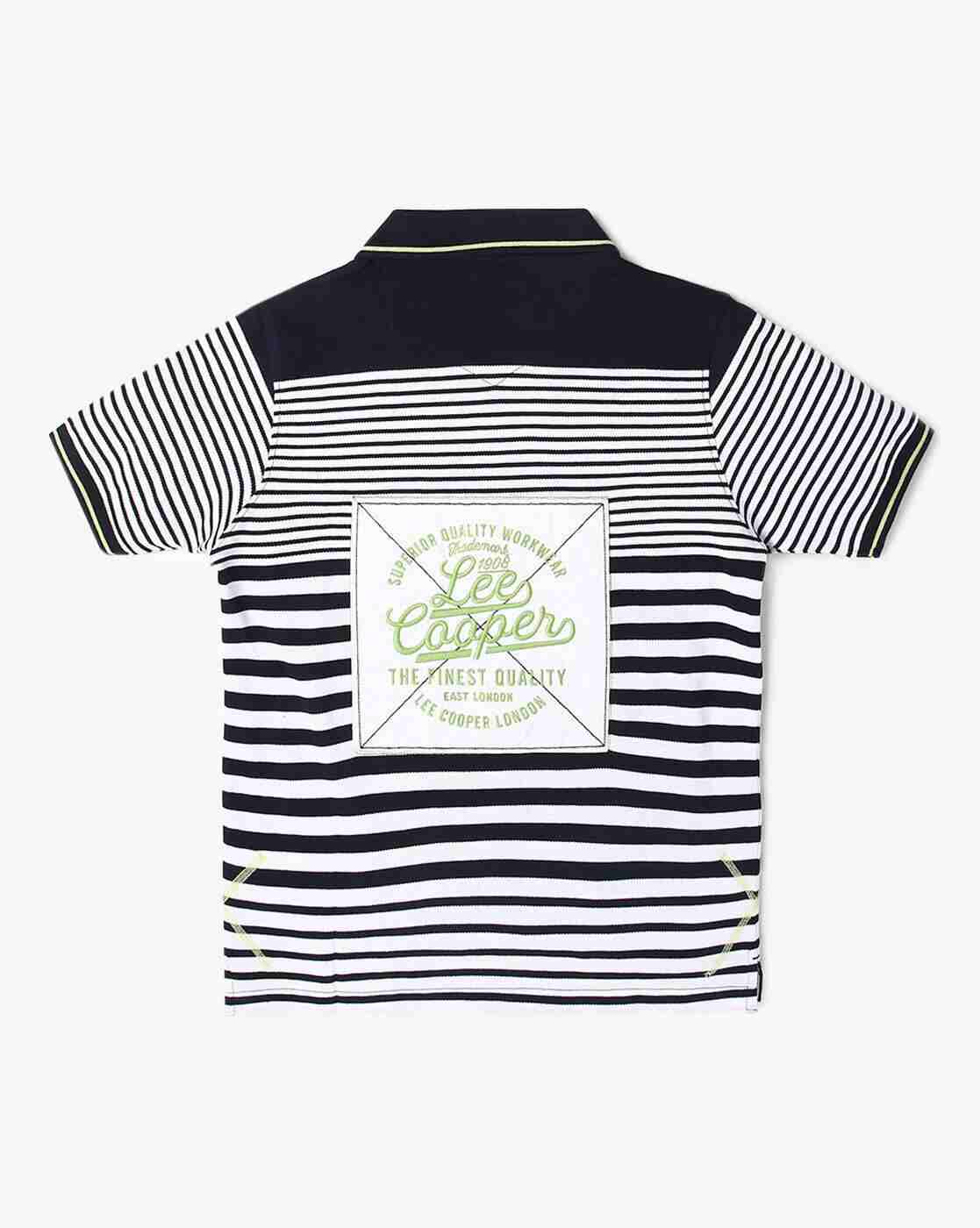 Lee Cooper | Boys Brand Embroidered Regular Fit Polo T-Shirt|1