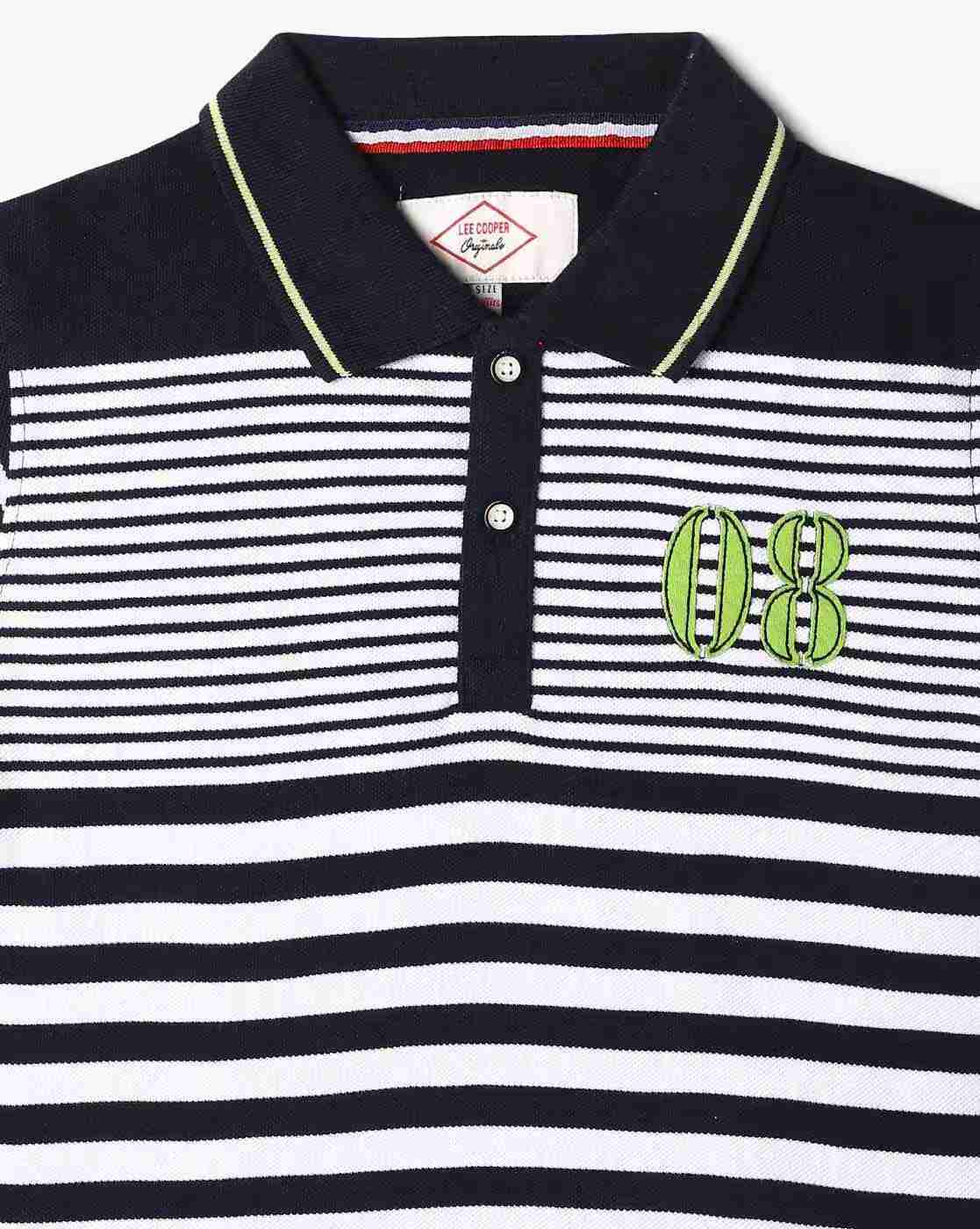 Lee Cooper | Boys Brand Embroidered Regular Fit Polo T-Shirt|2
