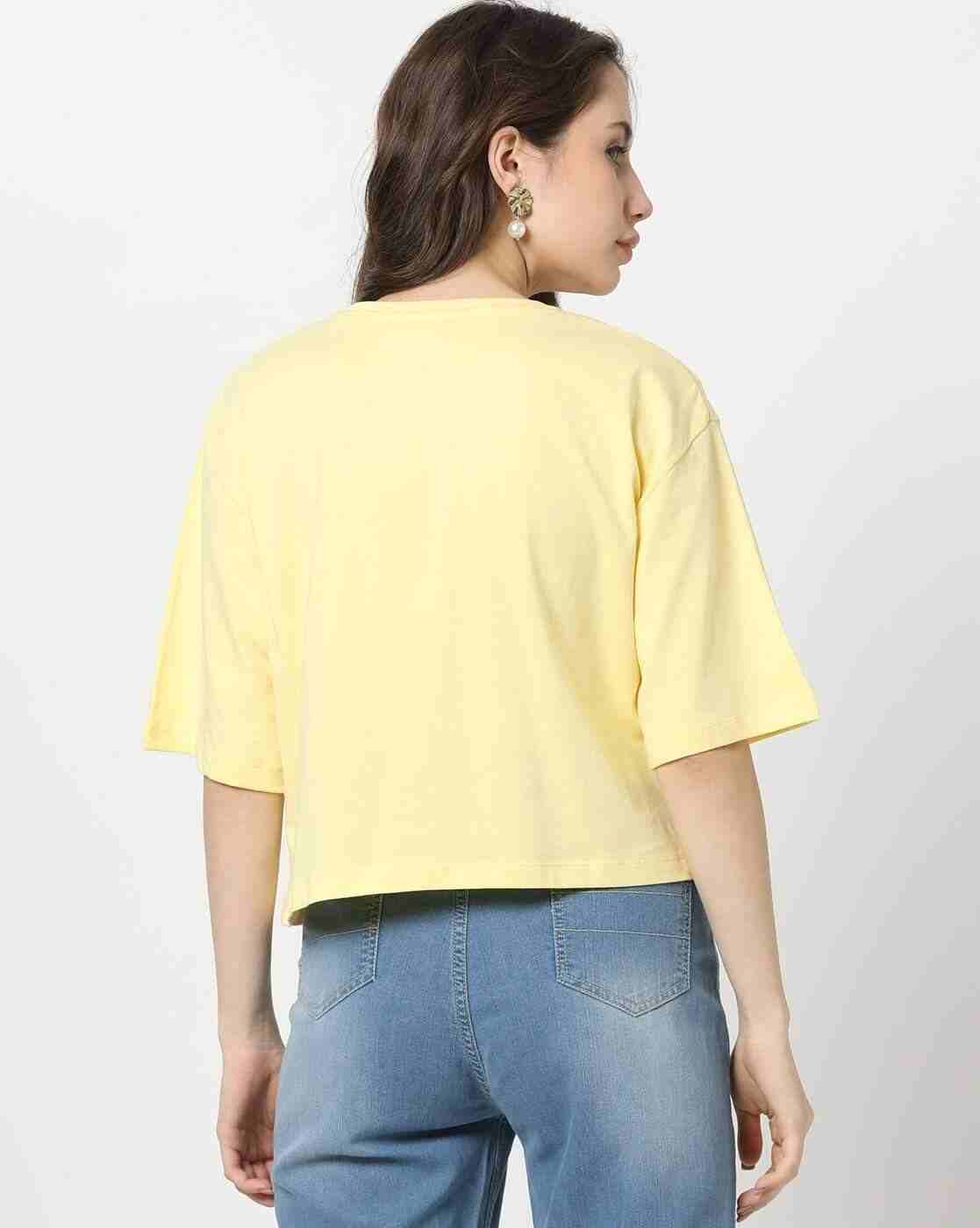 Lee Cooper | Women Printed Regular Fit Crew-Neck T-Shirt|2
