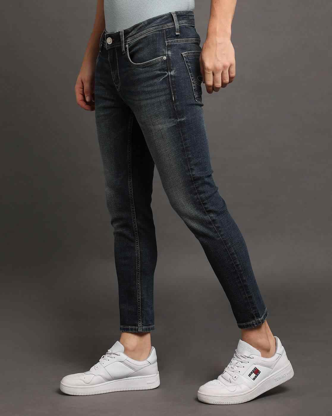 Lee Cooper | Men Lightly Washed Slim Fit Jeans|1