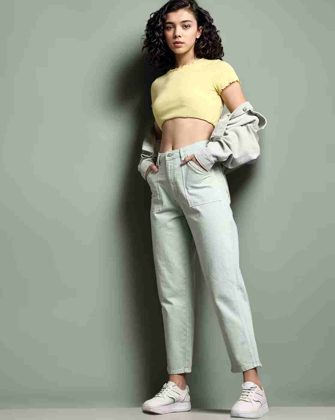 Lee Cooper | Women High-Rise Relaxed Fit Jeans|0