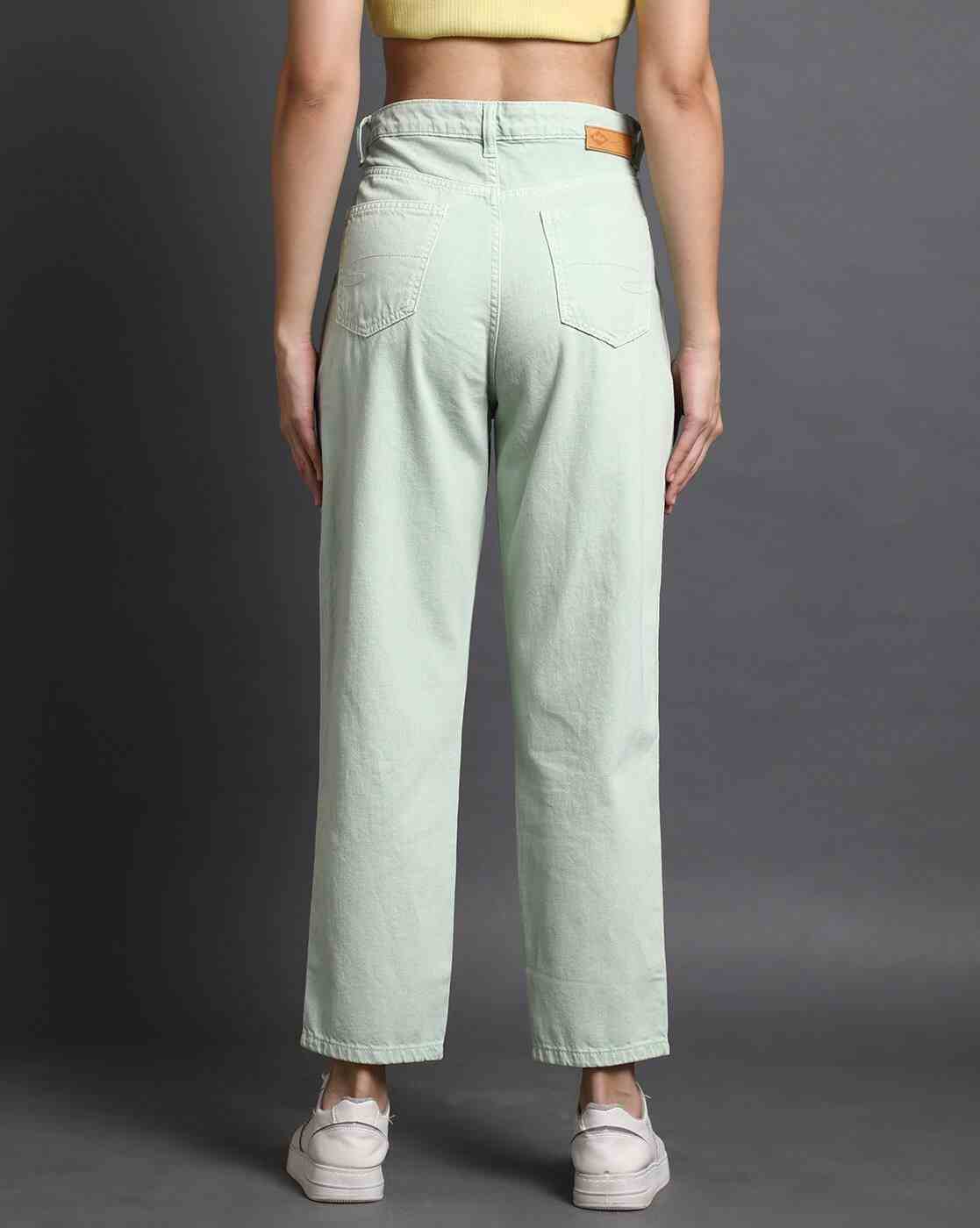 Lee Cooper | Women High-Rise Relaxed Fit Jeans|2
