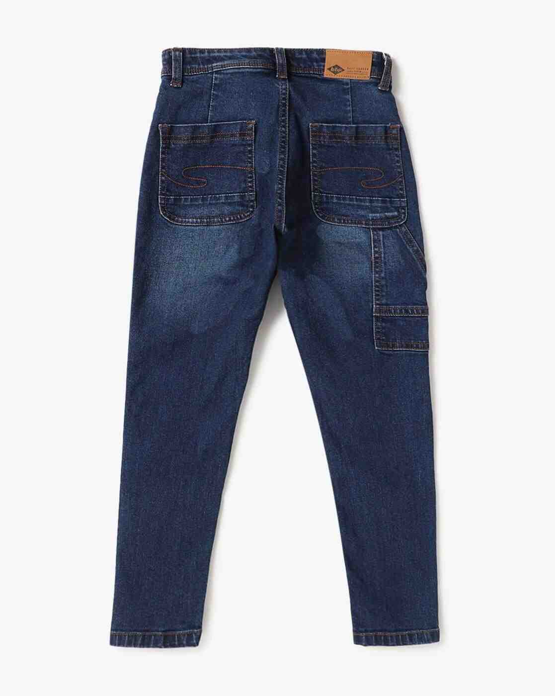 Lee Cooper | Boys Lightly Washed Tapered Fit Jeans|1