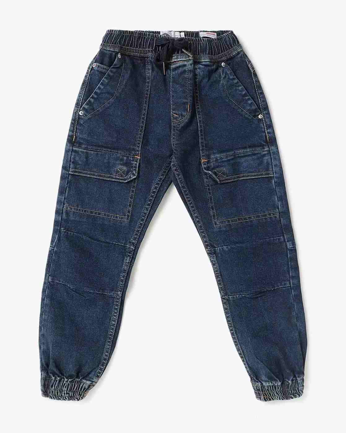 Lee Cooper | Boys Lightly Washed Regular Fit Jogger Jeans|0