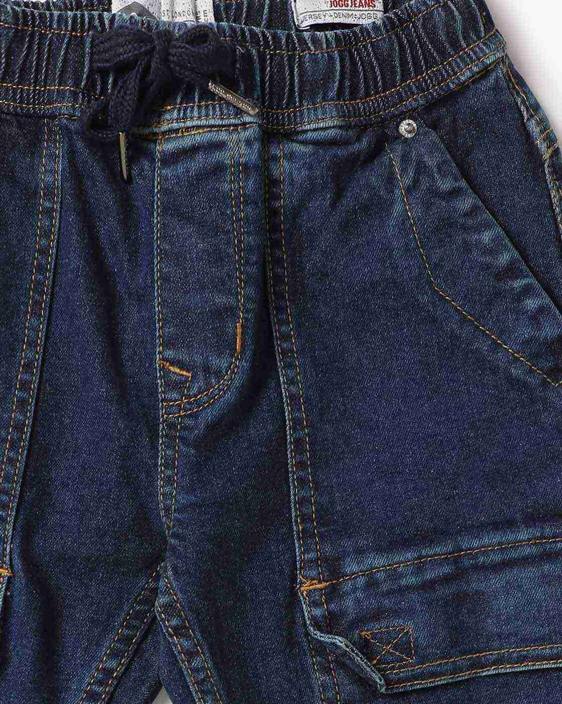 Lee Cooper | Boys Lightly Washed Regular Fit Jogger Jeans|2