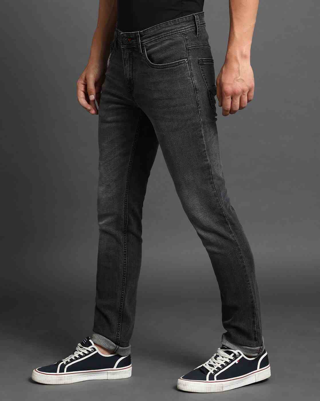 Lee Cooper | Men Lightly Washed Skinny Fit Jeans|2