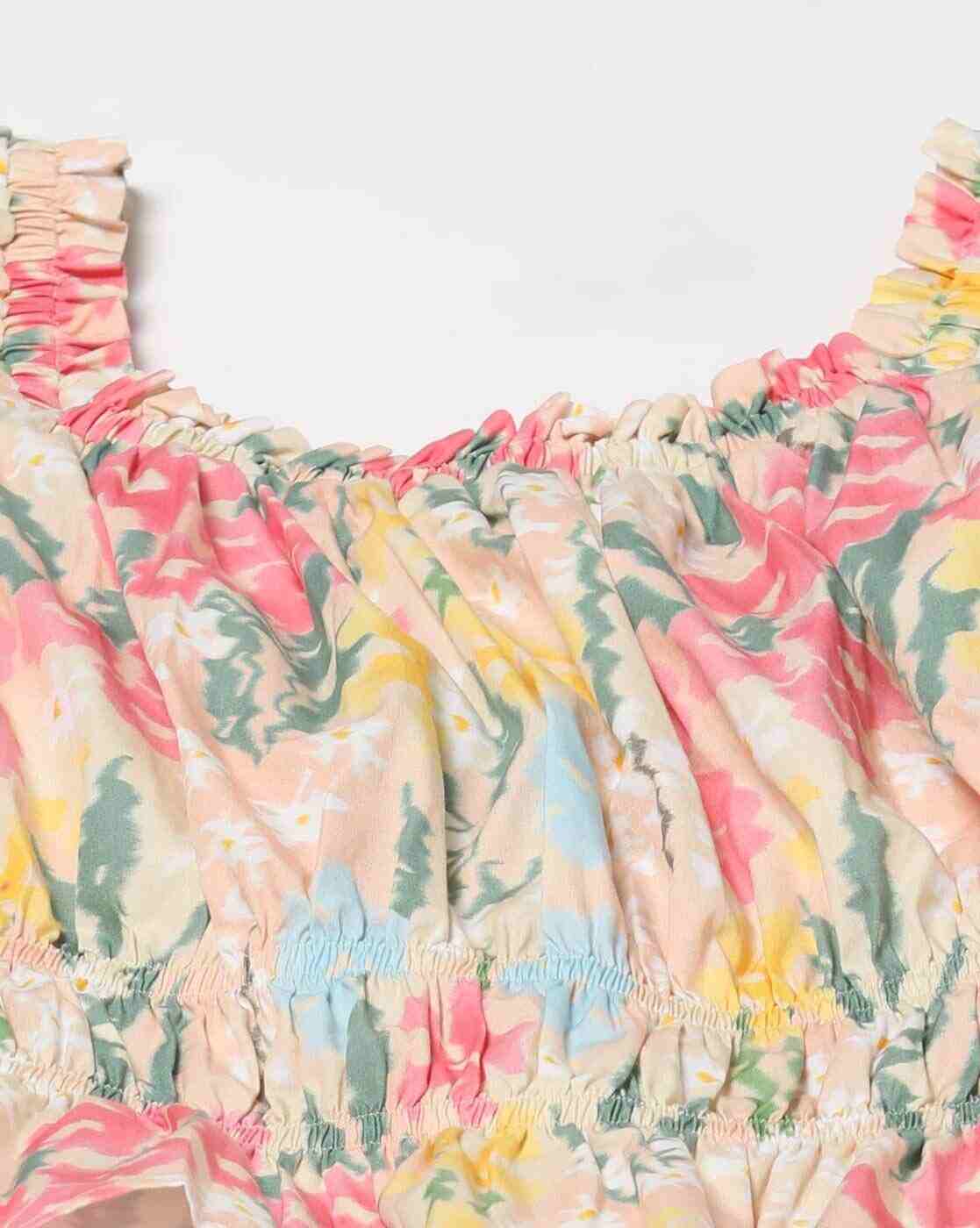 Lee Cooper | Women Printed Regular Fit Peplum Top|5