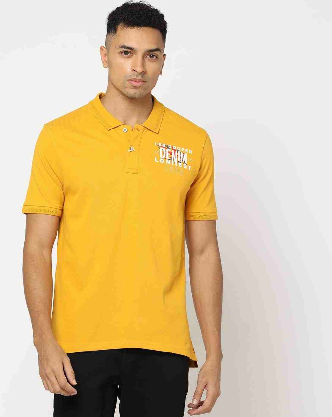Lee Cooper | Men Printed Polo T-Shirt|1