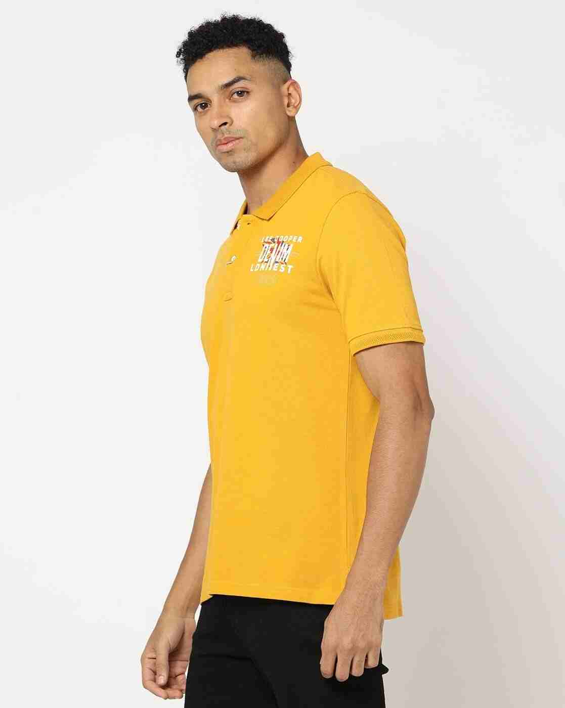 Lee Cooper | Men Printed Polo T-Shirt|2