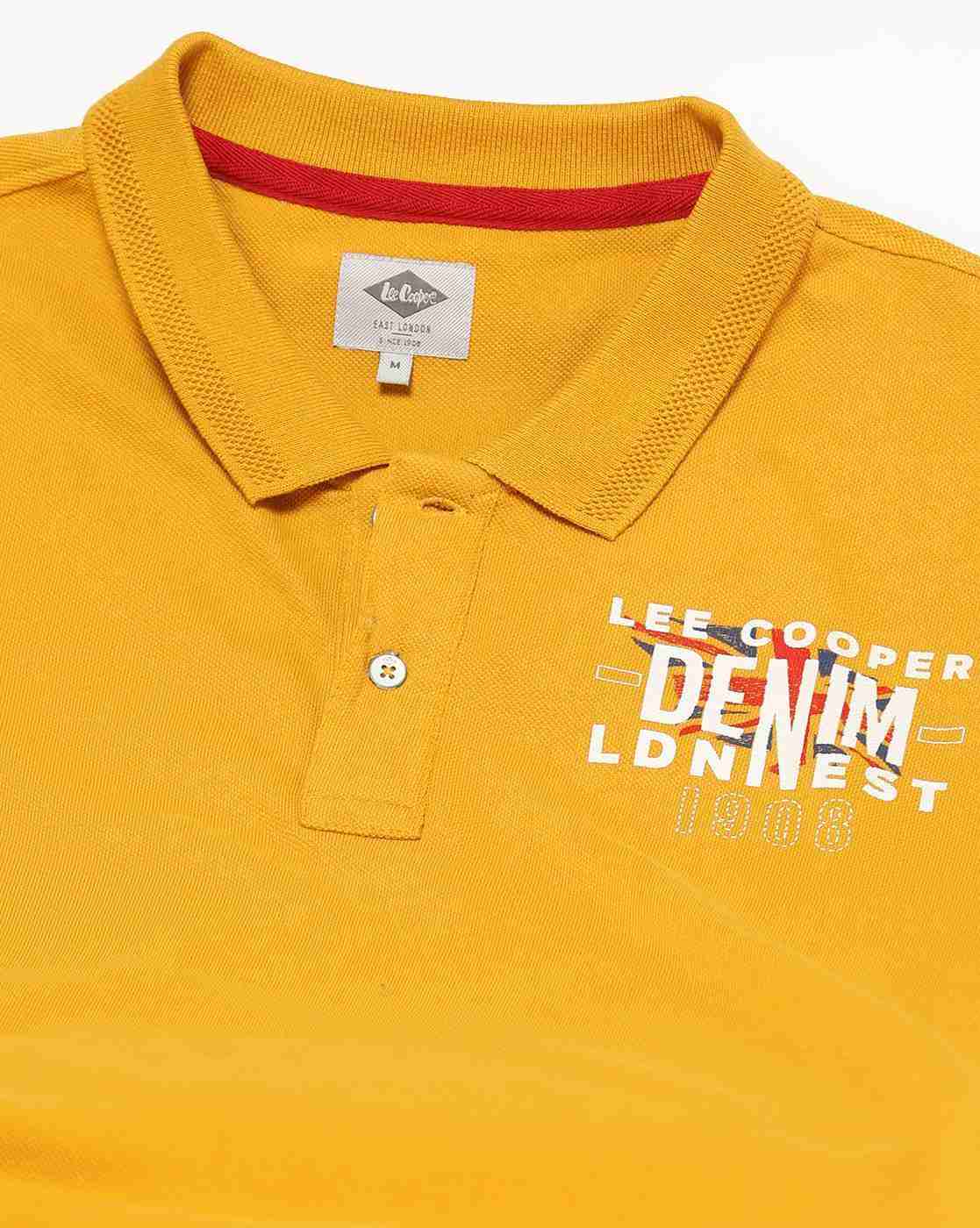 Lee Cooper | Men Printed Polo T-Shirt|5