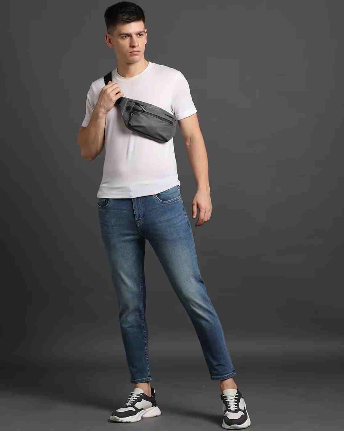 Lee Cooper | Men Mid-Wash Slim Fit Jeans|0