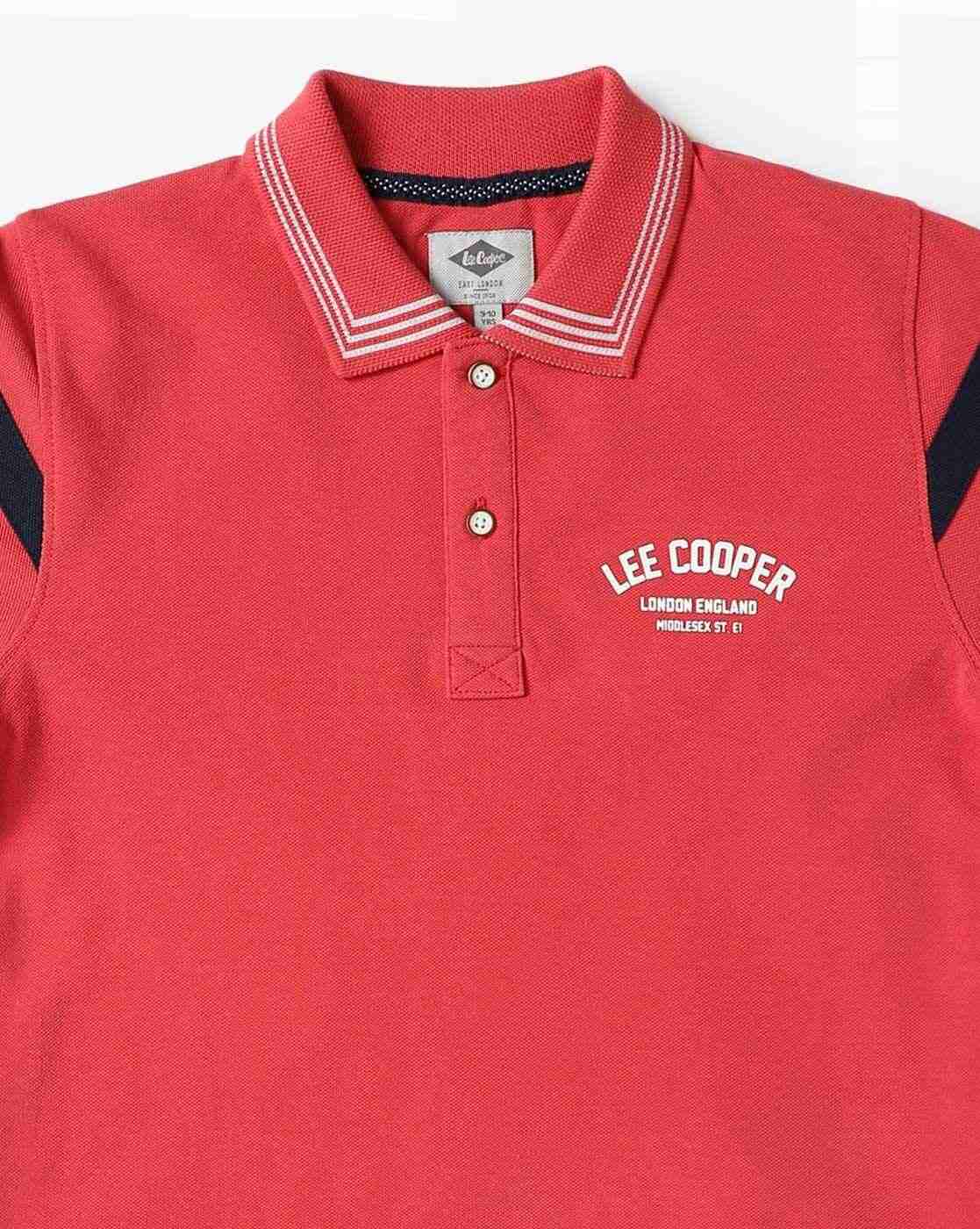 Lee Cooper | Boys Regular Fit Polo T-Shirt|2
