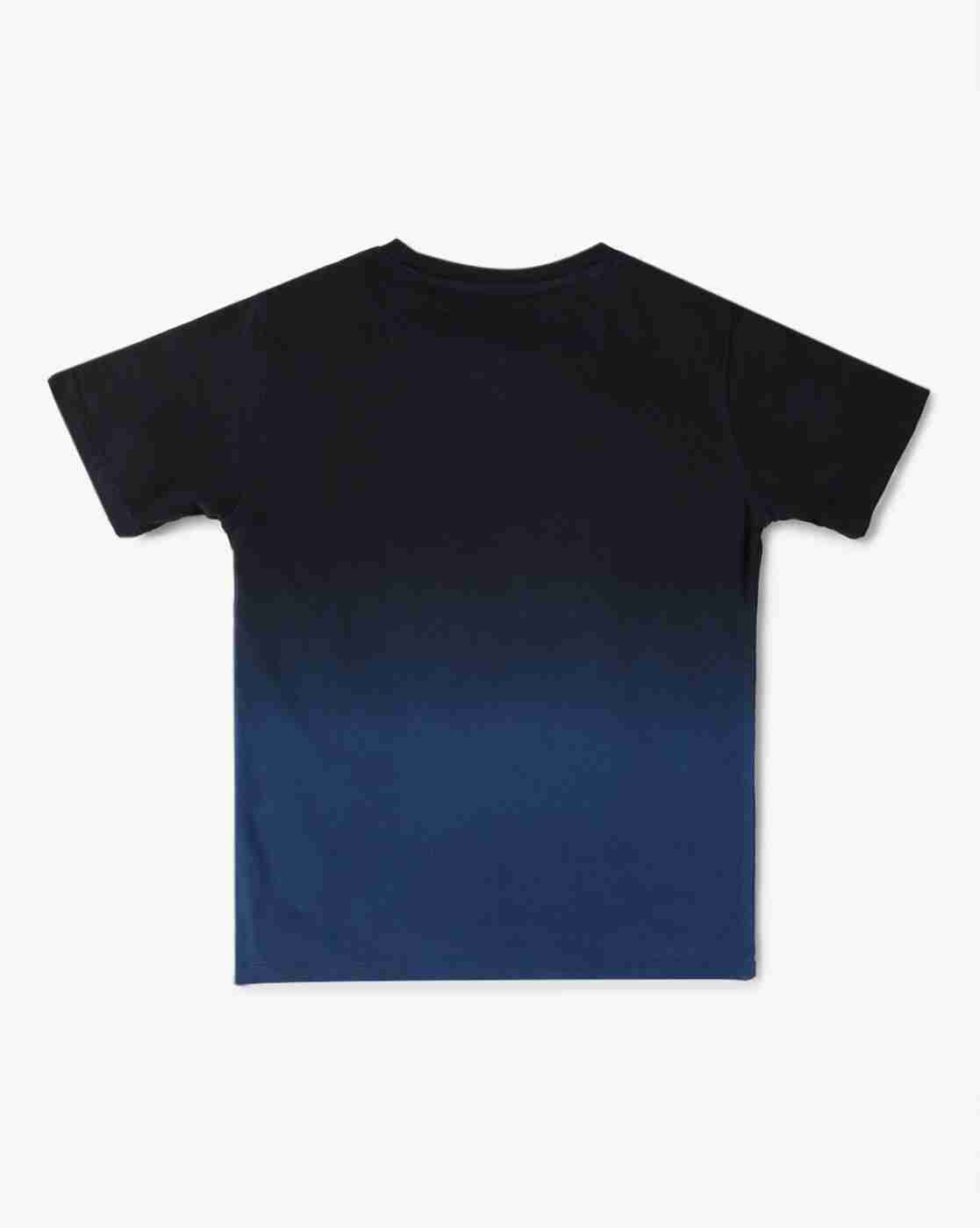 Lee Cooper | Boys Ombre-Dyed Regular Fit Crew-Neck T-Shirt|1