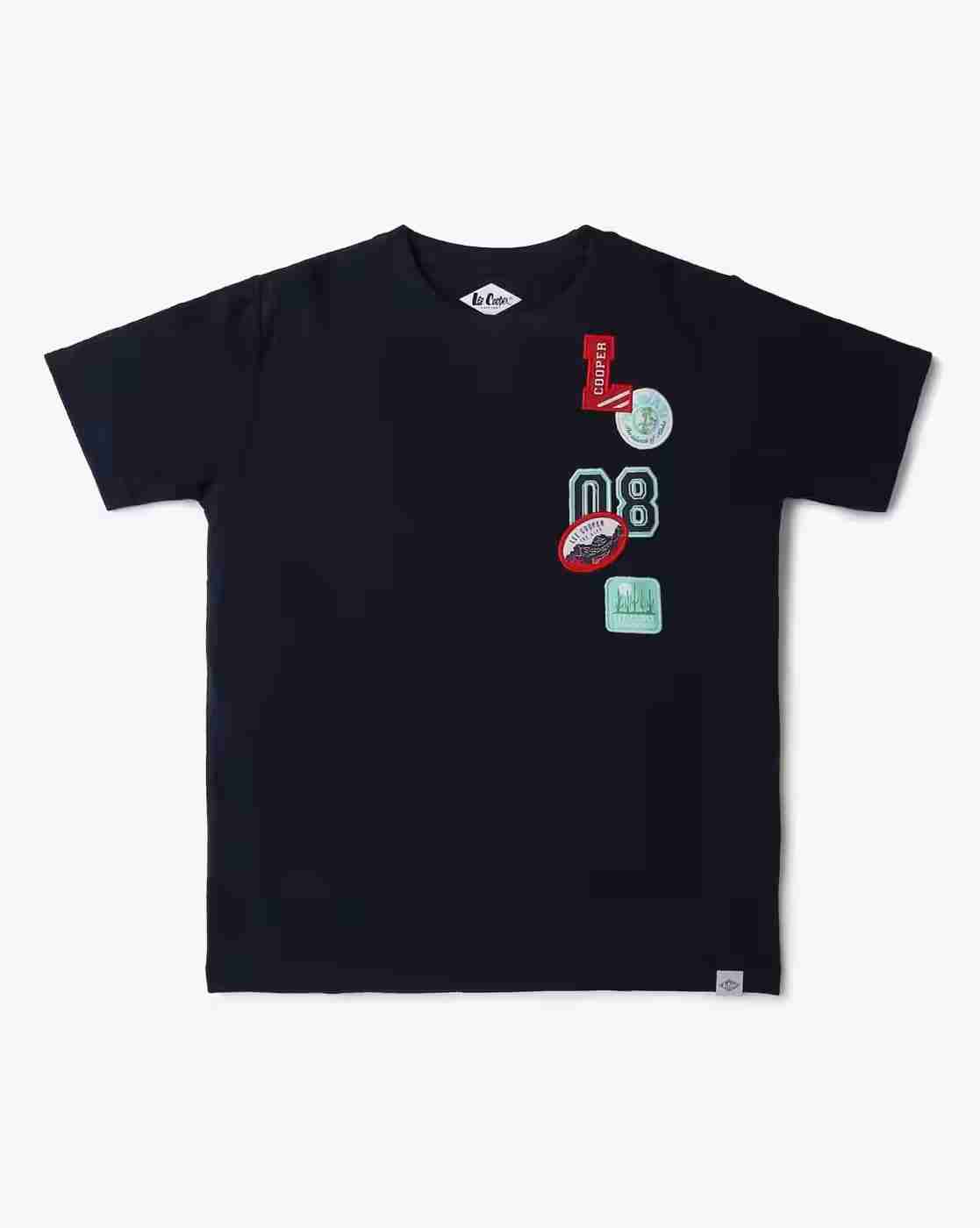 Boys Regular Fit Crew-Neck T-Shirt