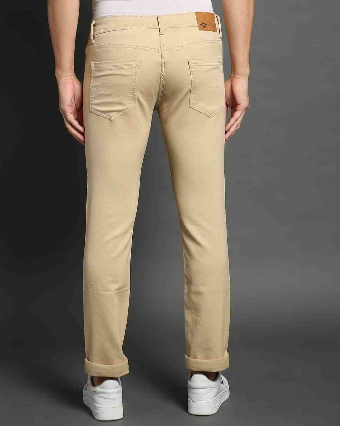 Lee Cooper | Men Straight Fit Mid-Rise Jeans|2