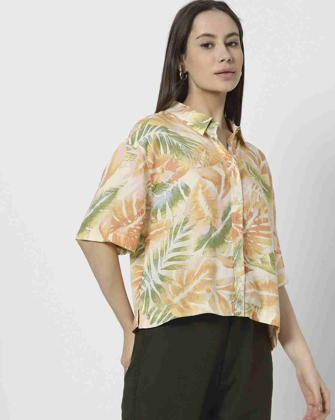 Lee Cooper | Women Tropical Print Regular Fit Shirt|0