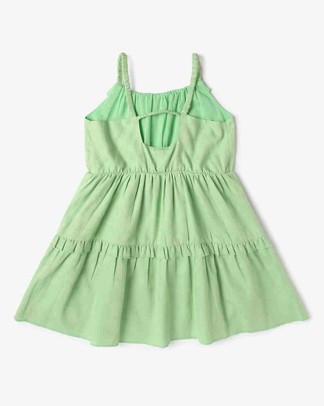 Lee Cooper | Girls Self-Design Tiered Dress|1