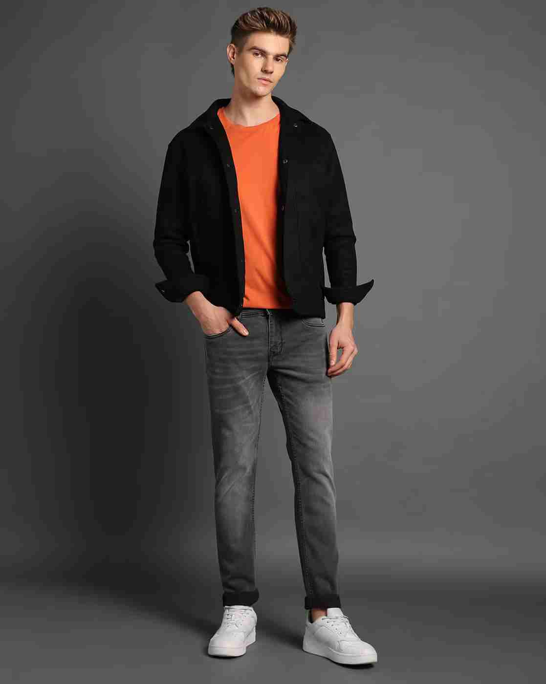 Lee Cooper | Men Heavily Washed Straight Fit Jeans|0
