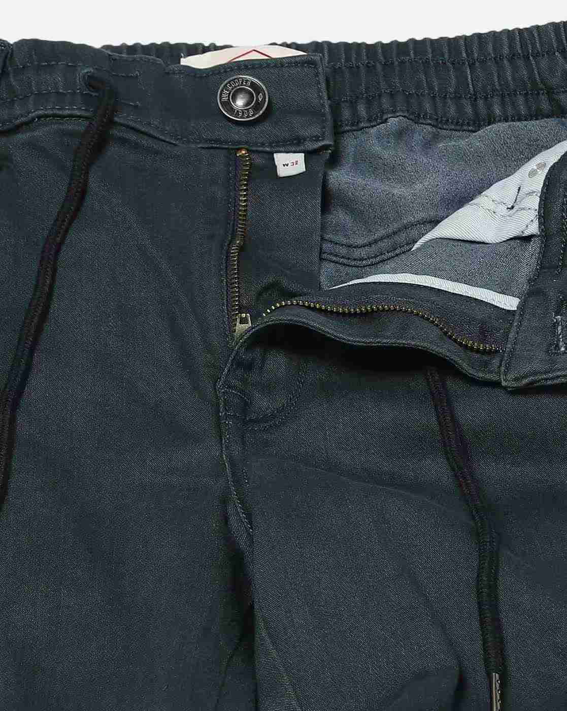 Lee Cooper | Men Slim Fit Flat-Front Cargo Joggers|4