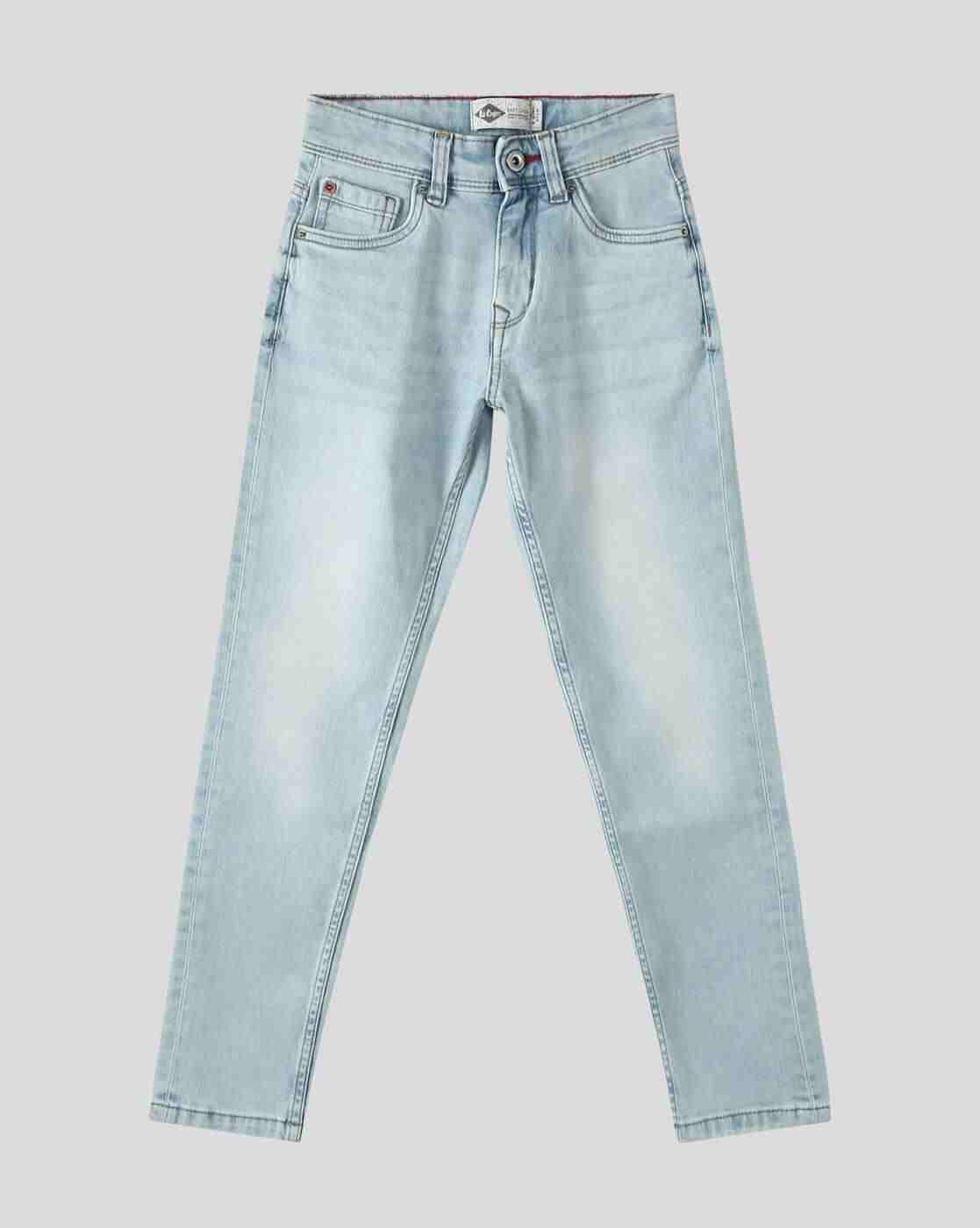 Lee Cooper | Boys Mid-Wash Slim Fit Jeans|0