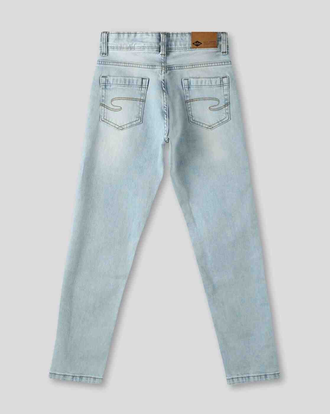 Lee Cooper | Boys Mid-Wash Slim Fit Jeans|1