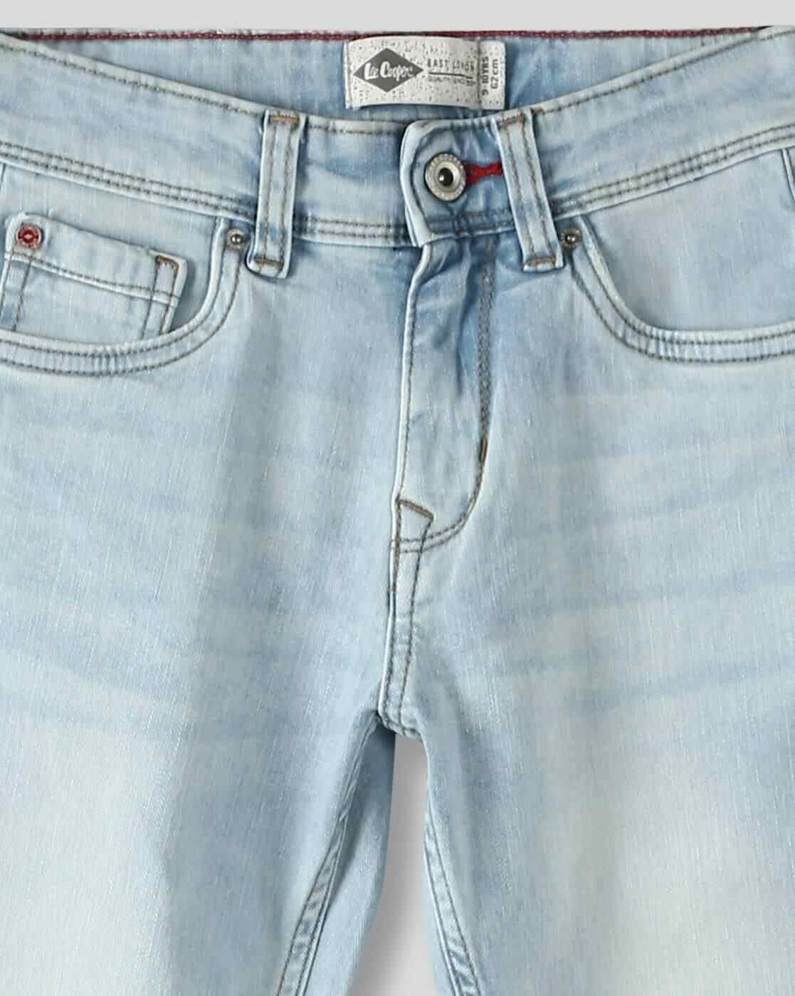 Lee Cooper | Boys Mid-Wash Slim Fit Jeans|2