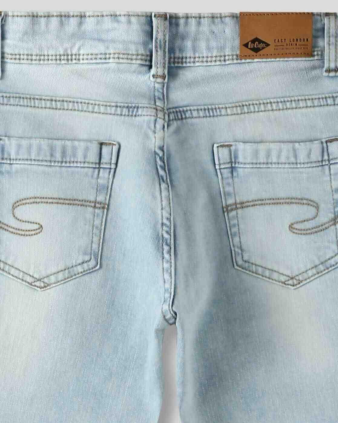 Lee Cooper | Boys Mid-Wash Slim Fit Jeans|3