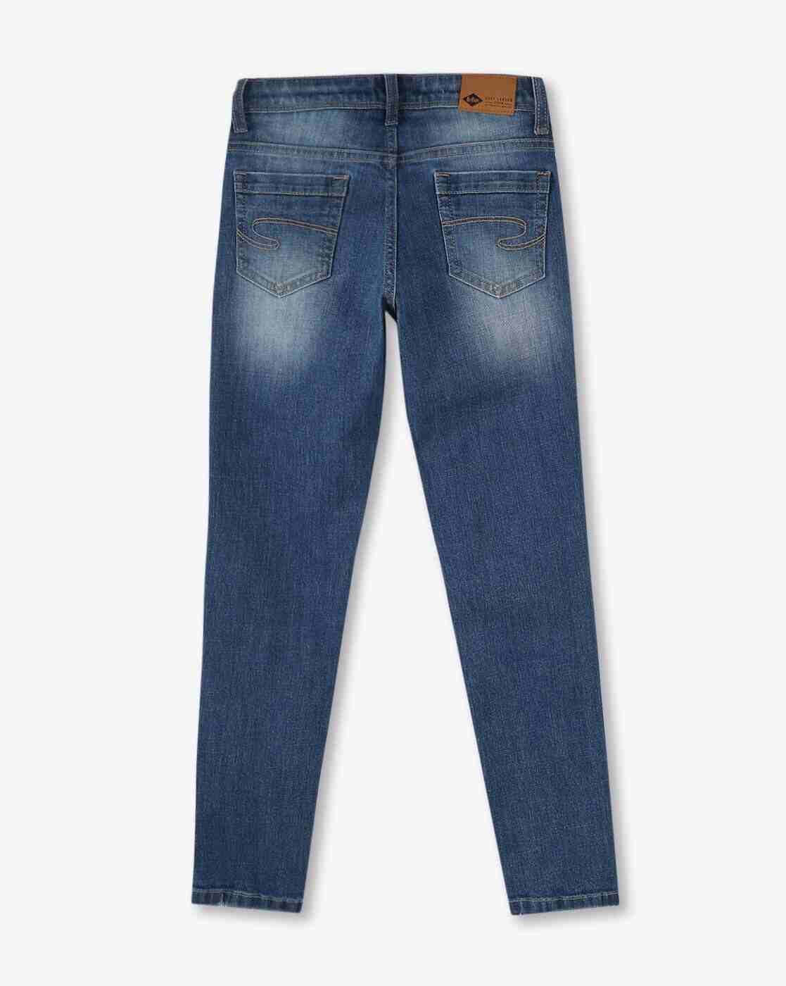 Lee Cooper | Boys Mid-Wash Regular Fit Jeans|1