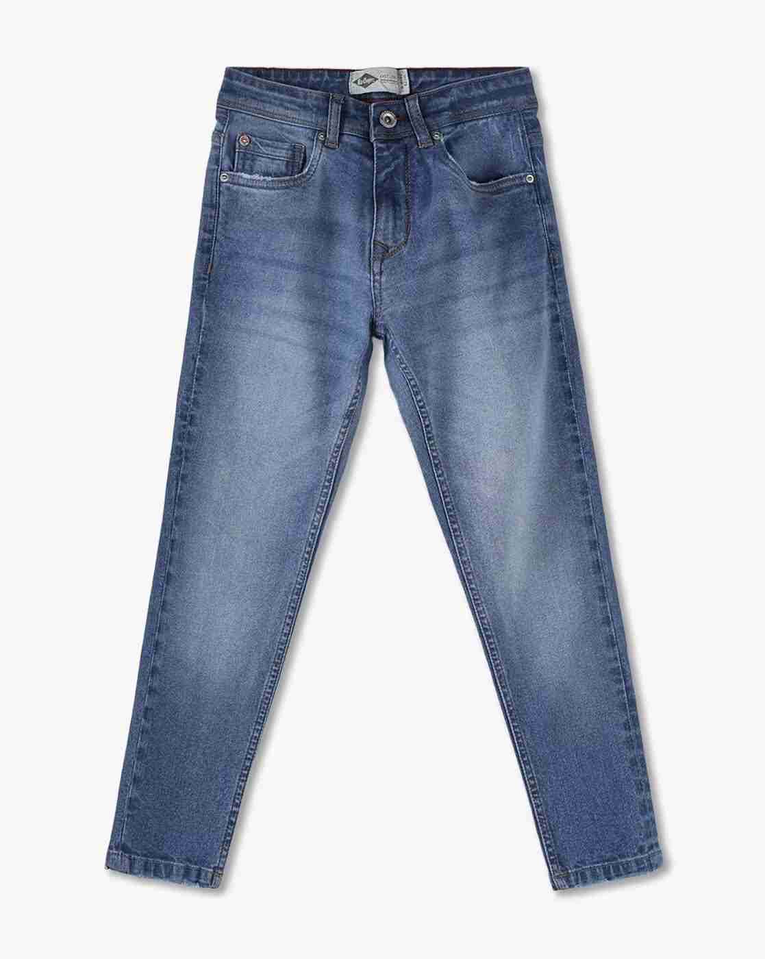 Lee Cooper | Boys Mid-Wash Regular Fit Jeans|0