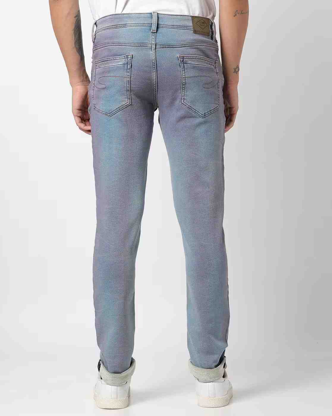 Lee Cooper | Men Mid-Rise Skinny Fit Jeans|2